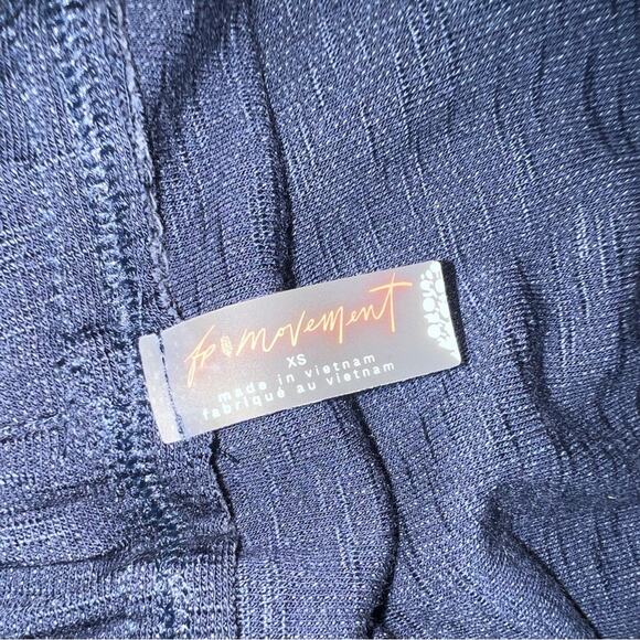 Free People FP Movement Surfside Straight-Leg Pants Casual Workout Cabincore XS - Picture 7 of 7